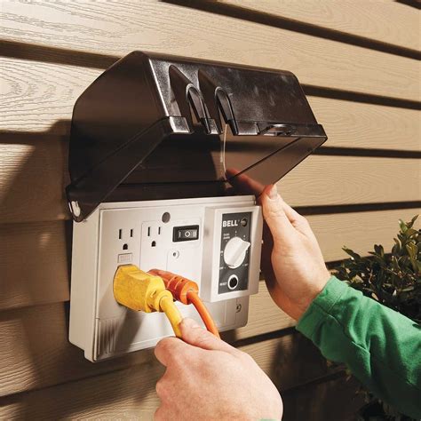 electrical box and enclosure assembly|outdoor electrical outlet box enclosure.